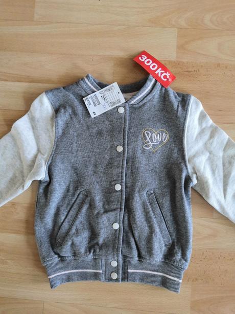 Mikina & bundička h&m vel. 110/116, h&m,110