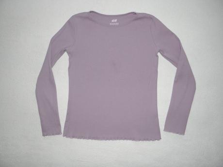 Dívčí úpletové tričko zn. h&m vel.134/140, h&m,134