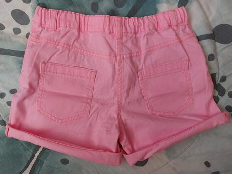 Džínové kraťasy neon, f&f,146