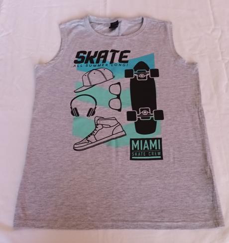 Chlapecké triko bez rukávů skate takko, takko,170