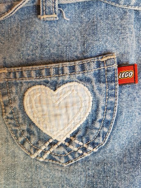 Divci dzinove šaty, lego,92