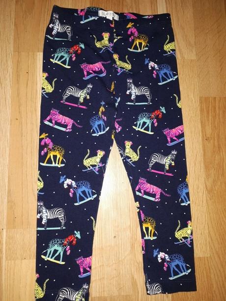 Černé legíny se zvířátky 98 bluezoo, bluezoo,98