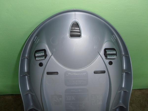 Snižování ramenních bezp. pásů u cyklosedačky Polisport