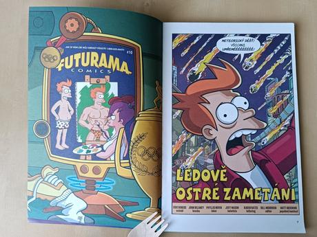Komiks futurama dobývá vesmír, 