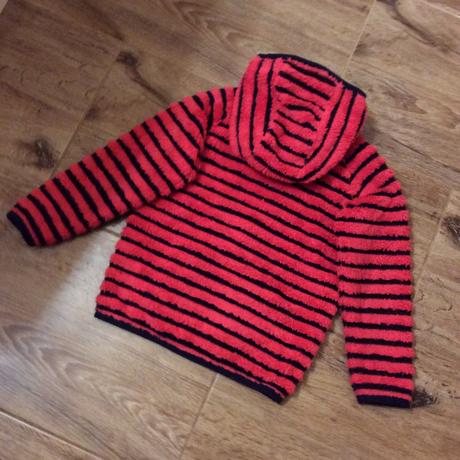 Teplá mikina na zip, 116