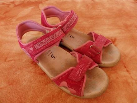 Sandálky superfit se srdíčky, superfit,34