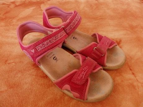 Sandálky superfit se srdíčky, superfit,34