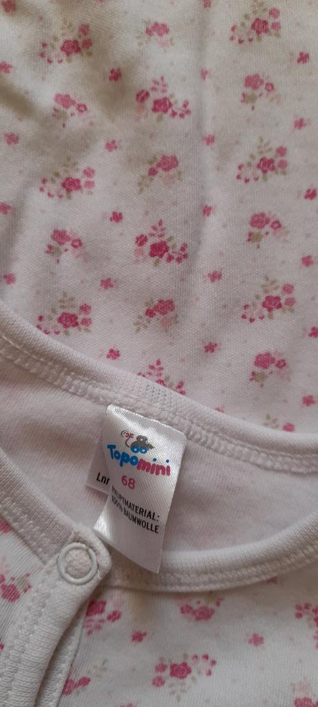 Topomini kojenecký květinový overal, topomini,68