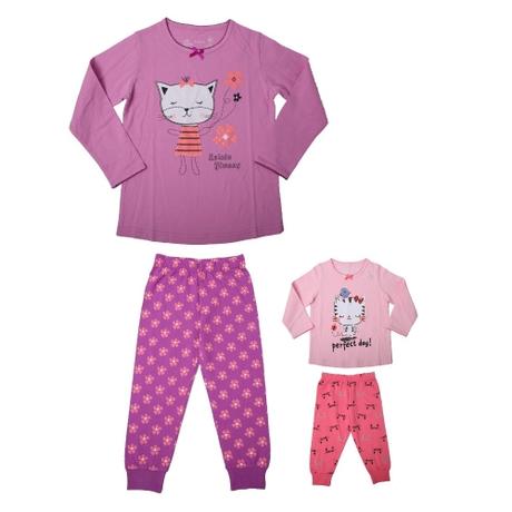 Dívčí bavlněné pyžamo wolf, wolf,110