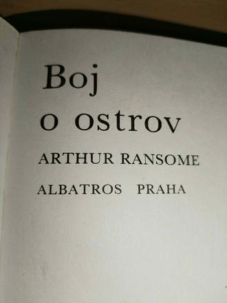 Kniha - boj o ostrov - arthur ransome, 