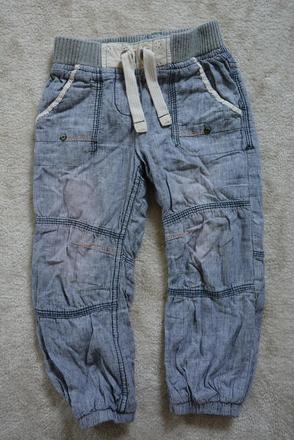 Podšité kalhoty, next,98