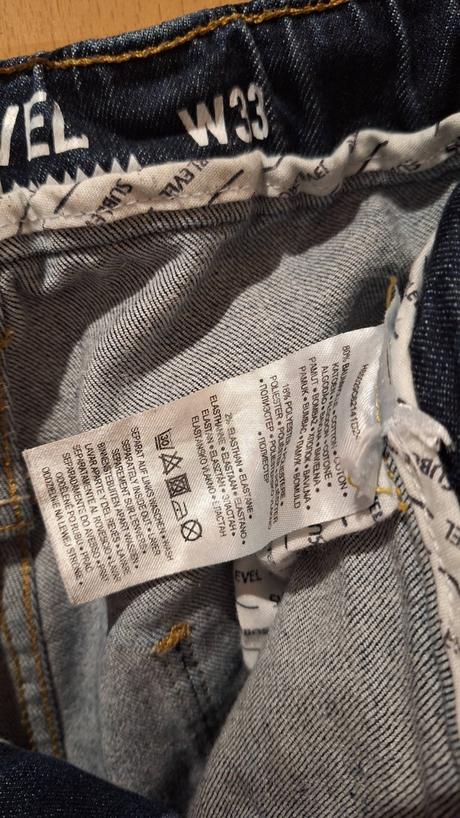 Pánské džínové kalhoty sublevel w33, 34