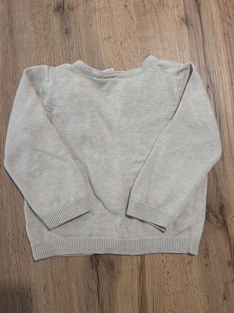 Krásný, lehký svetřík s lamou, h&m,80
