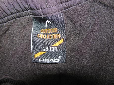 Dětské zimní zateplené kalhoty head, 134