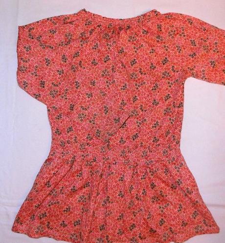 K223. kytičkovaná tunika/minišaty 5-6 let, 116