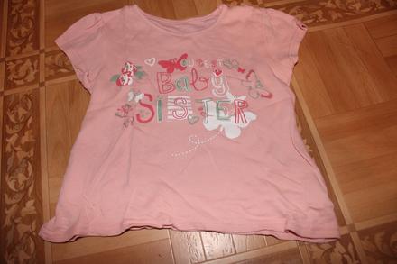 Dívčí tričko motýlci vel. 80 - 86, george,80