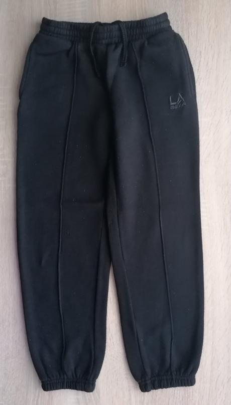 Černé tepláky la gear vel. 134 - 140, l.a. gear,134