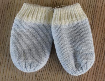 Rukavičky vel. 3 - 6 m, nutmeg,68