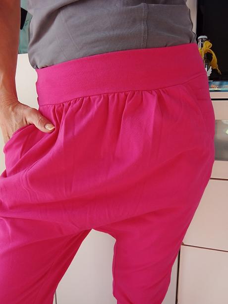 Růžové baggy zn."broadway" vel."m", broadway,m