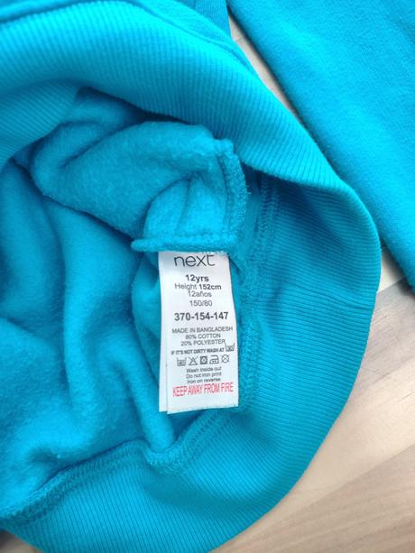 Dětská mikina s kapucí next 152 smajlík/skateboard, next,152