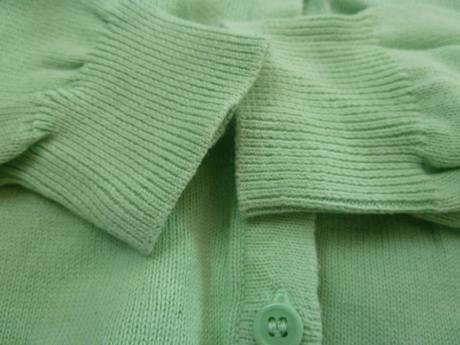 Basic lehký svetřík na knoflíky s motýlky štěpa, c&a,116