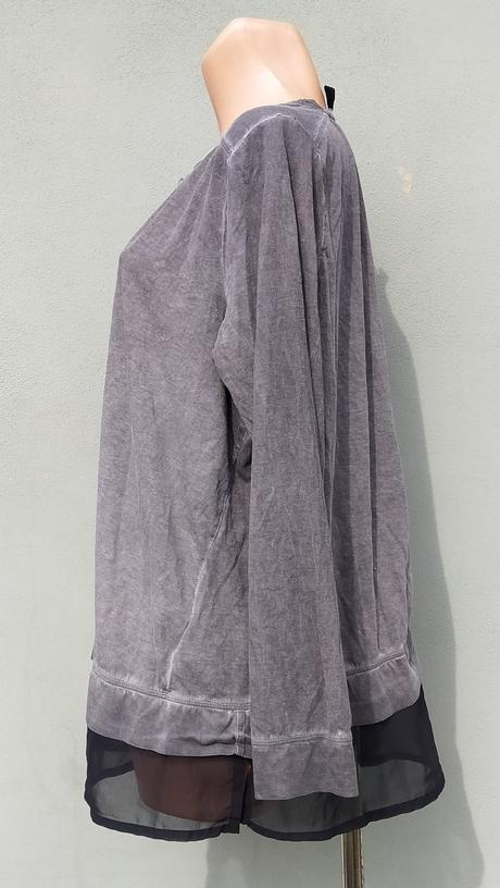 Tričko halenka maxi blue. - vel.46/48, 46