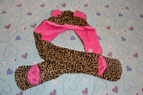 Gepardí čepice rukavice šála 3v1, topolino,128