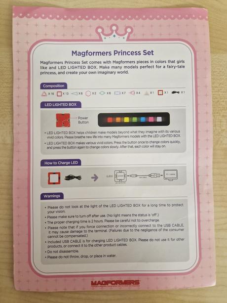 Magformers princess set 50ks,