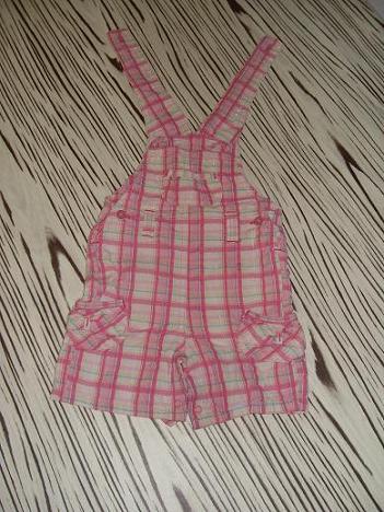 Lacláčky - růžové, kostkované, marks & spencer,80