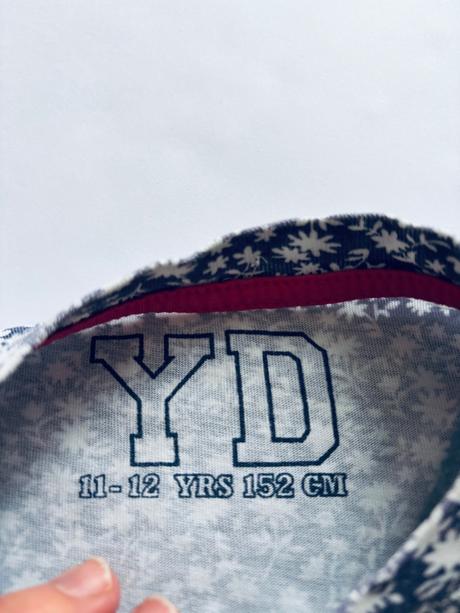 Triko modro bíle - v.11/12 let, young dimension,152