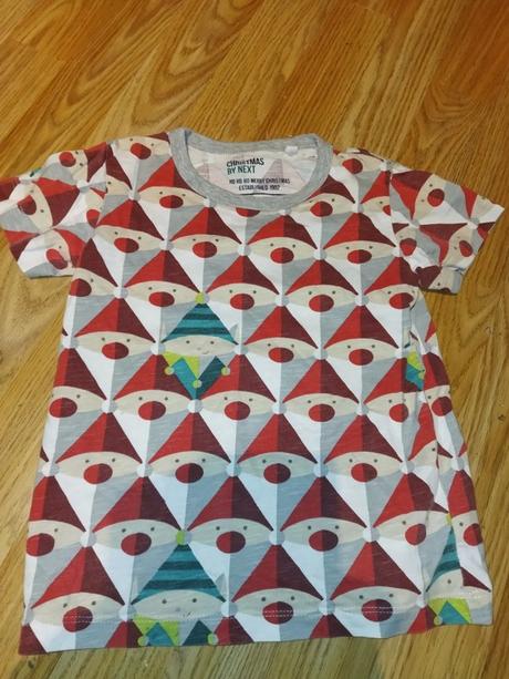 Vánoční tričko se santy 104 next, 104