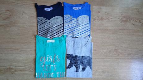 Trička s krátkým rukávem, bonprix,152