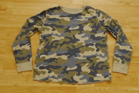 Gap tricko modre maskacove dlouhy rukav vel.l, gap,152