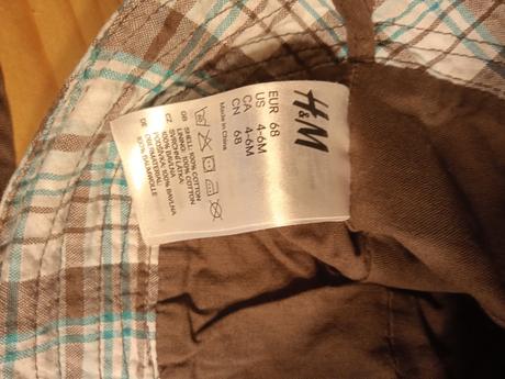 Letní klobouček, h&m,68