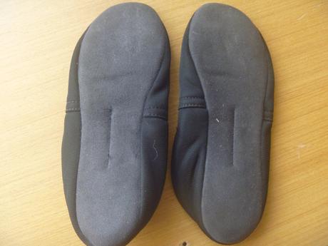 Dětské černé gymnastické cvičky vel. 34 zn. domyos, 34