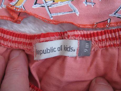 Letní souprava - šatičky a šortky, 74