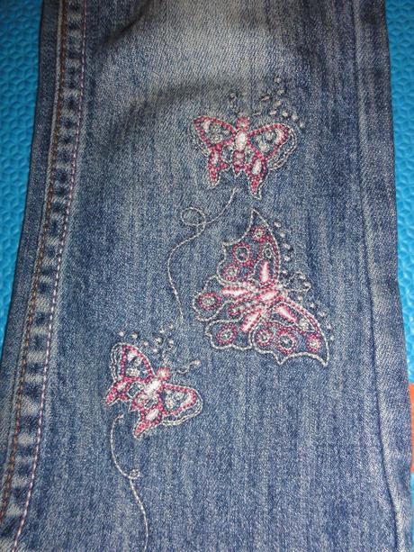 Rifle s výšivkou, palomino,98