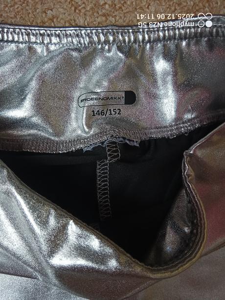 Legíny stříbrné zn."ergeenimixx" vel."146-152", 146