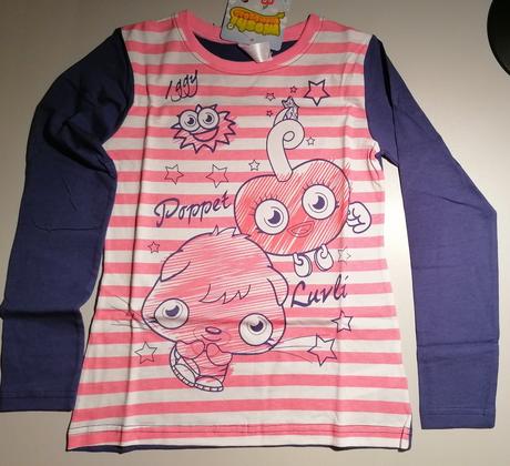 Bavlněné pyžamo moshi monsters vel 128, 128