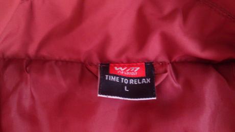 Dámská jarní tříčtvrteční bunda, cihlová, vel.l, l