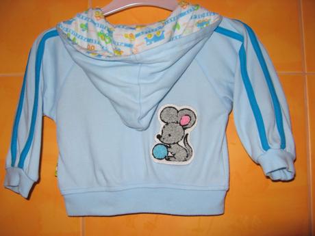 Mikiny s kapucou-vel.74/80,zn.frog, 74