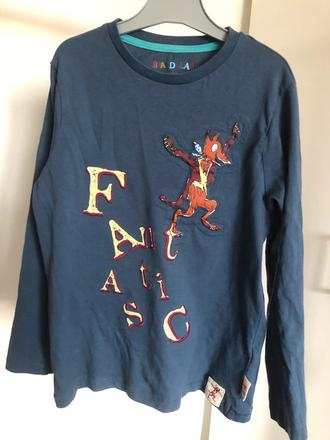 Šedomodré triko s lišákem, 122