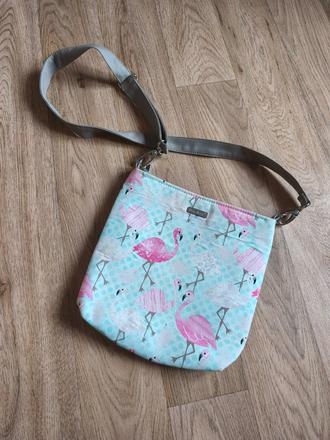 Letní kabelka crossbody s plameňáky dara bags, 