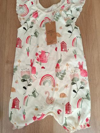 Letní overal s duhy 98 next, next,98