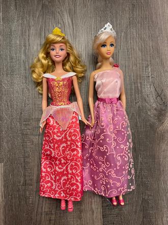 2x panenky princezny, 