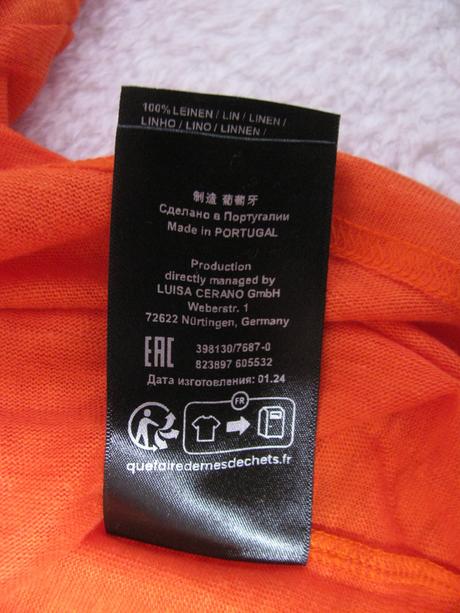 Dámská krásná lososová halenka luisa cerano, 38