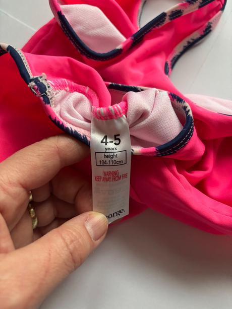 Plavky neonové barvy - v. 4/5 let, george,110