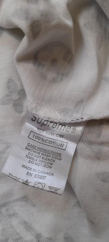 Supreme lv dámské bílé tričko, l
