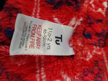 Fleesové kalhoty značky tu, vel. 1,5-2 roky, tu,86