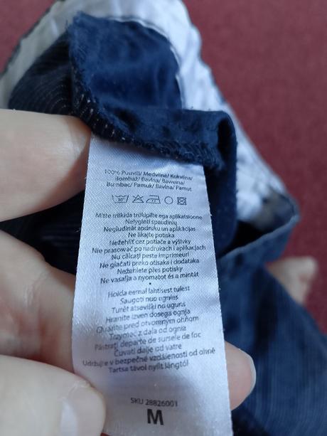 Tmavě šedé kraťasy s texturou (boardshorts / chino, m